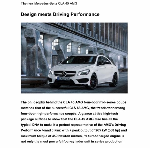 Mercedes-Benz CLA 45 AMG_Design meets Driving Performance_PI_Sg_15Nov13_1 (566x800)