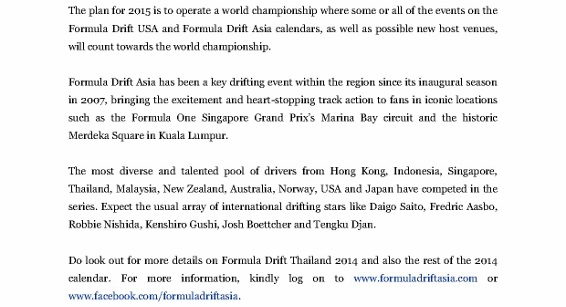 Press Release, Formula Drift Asia Returns To Thailand_2 (566x800)