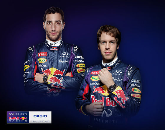 Casio red clearance bull racing