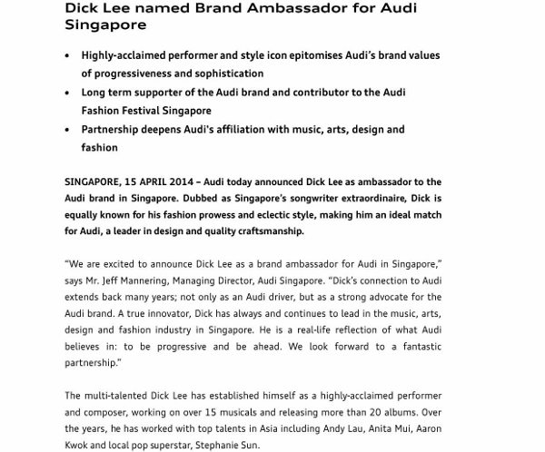 Press Release_Dick Lee named Brand Ambassador for Audi Singapore_1 (600x498)