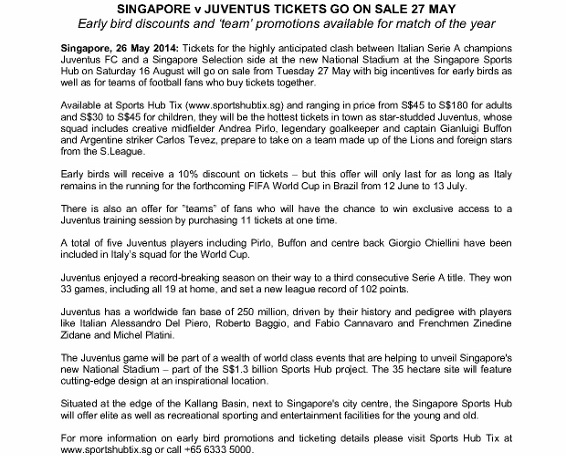 Press Release - Singapore v Juventus tickets go on sale 27 May_1 (566x800)