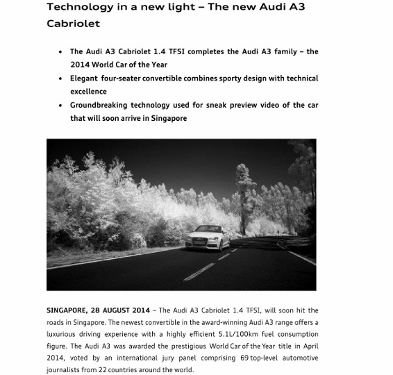 Press Release_Technology in a new light - The new Audi A3 Cabriolet_1 (566x800)